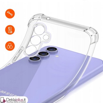Silikoninis-Anti shock dėklas - permatomas (Samsung S24 Plus) Silikoninis-Anti shock dėklas - permatomas (Samsung S24 Plus)